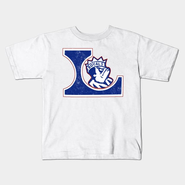 Larkin Royals Kids T-Shirt by WHOartedLA